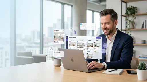 Social Media für Immobilienmakler automatisieren: Der komplette Leitfaden (2026)
